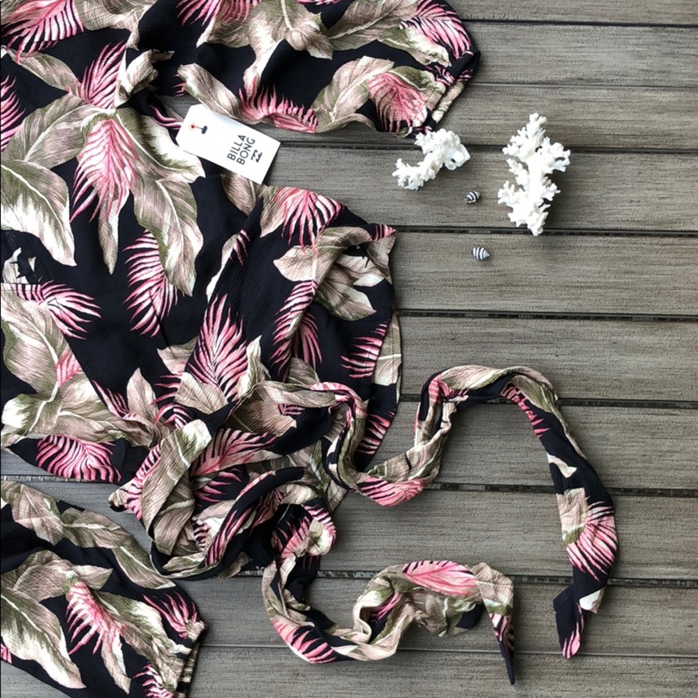 🌴🔆BILLABONG- LOVE WRAPPED COVER UP BLOUSE🔆🌴 - Picture 7 of 13